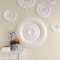 Ekena Millwork Carlsbad Ceiling Medallion (Fits Canopies up to 5 1/2"), 31 1/8"OD x 1 1/2"P, Primed White CM31CA - alternate 5